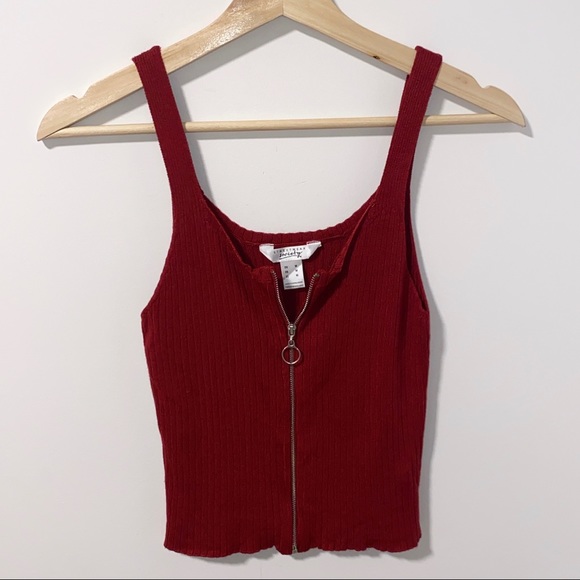Zip Up Tank Top - Picture 1 of 3